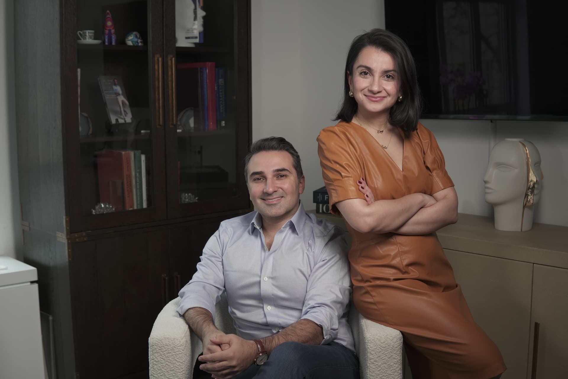 Dr. Masoud Saman and Dr. Nigar Ahmedli
